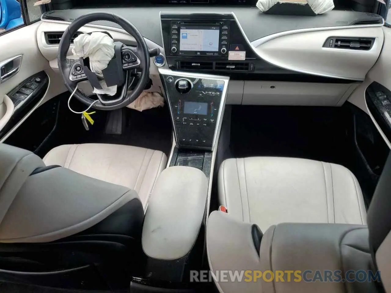 8 fotografías del automóvil dañado JTDBVRBD5KA005982 TOYOTA MIRAI 2019