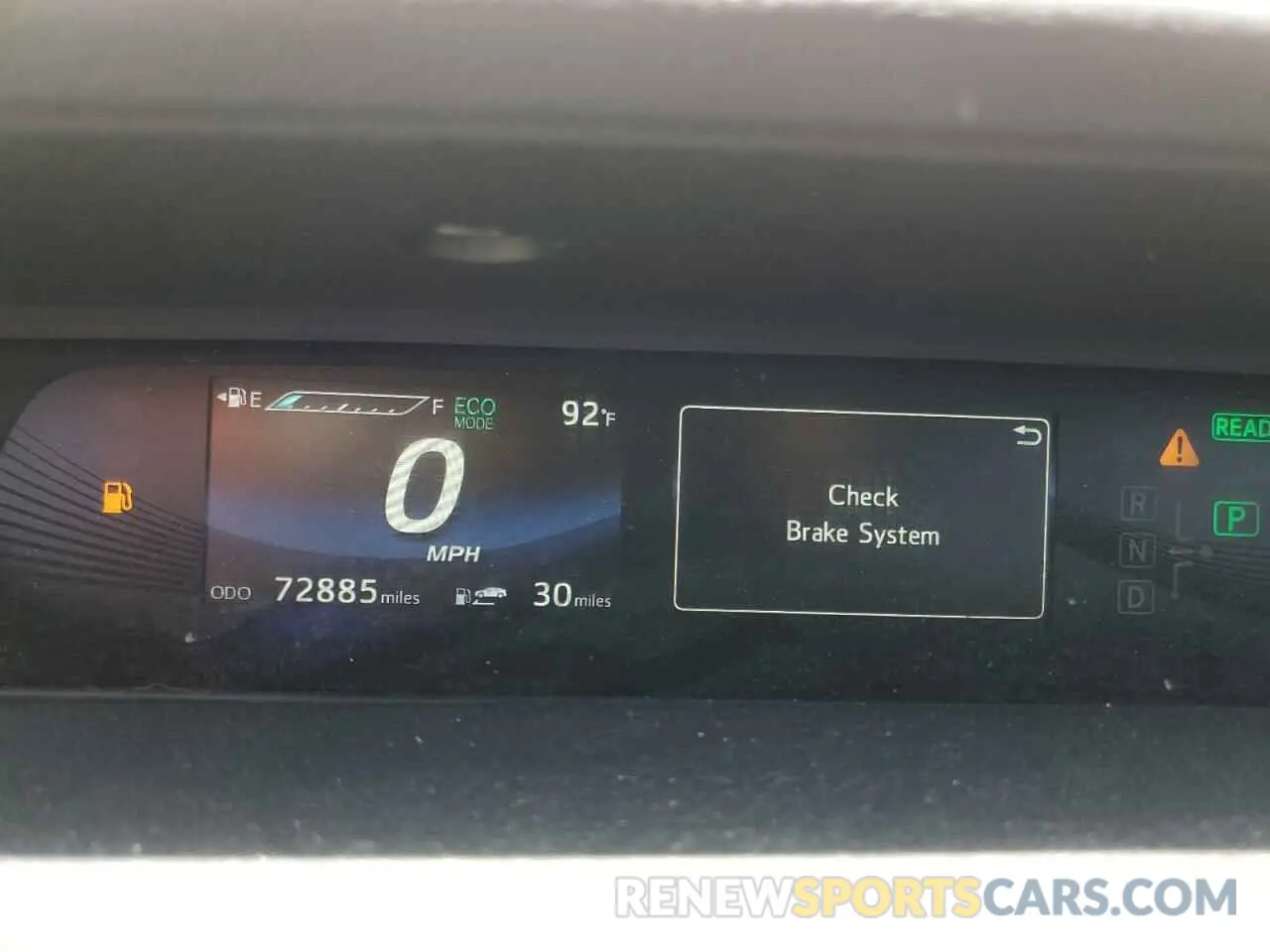 9 fotografías del automóvil dañado JTDBVRBD6KA006364 TOYOTA MIRAI 2019