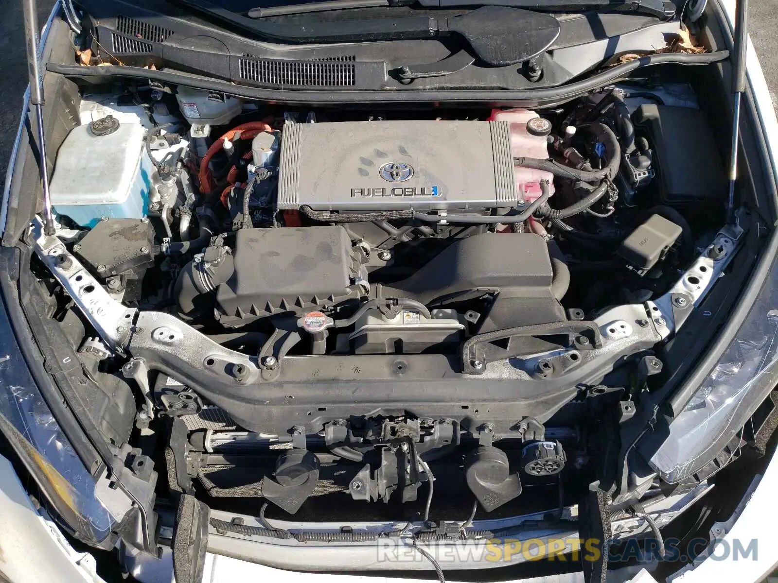 7 fotografías del automóvil dañado JTDBVRBD7KA006065 TOYOTA MIRAI 2019