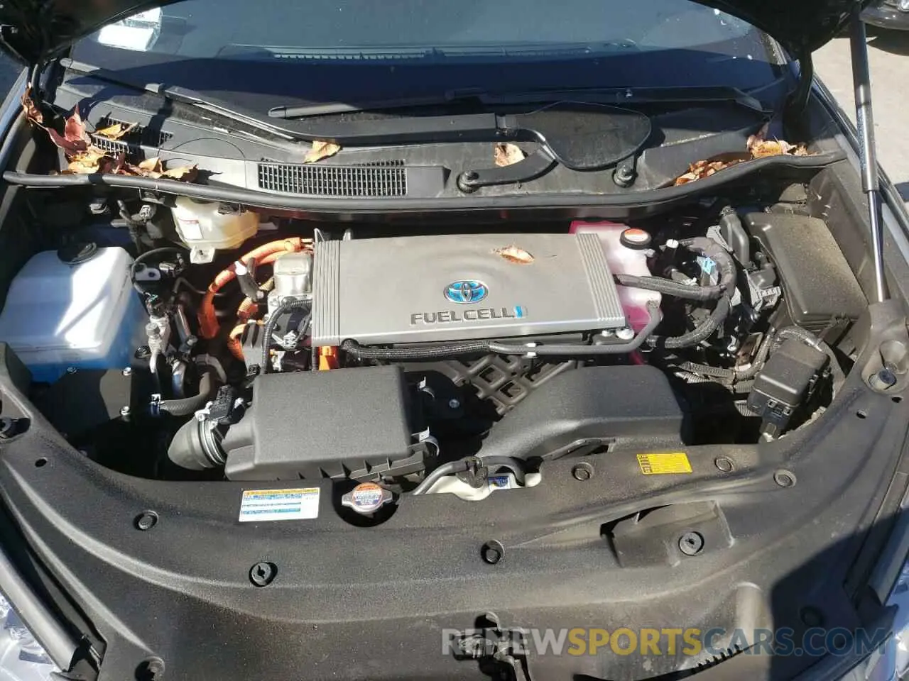 7 fotografías del automóvil dañado JTDBVRBD9KA005726 TOYOTA MIRAI 2019