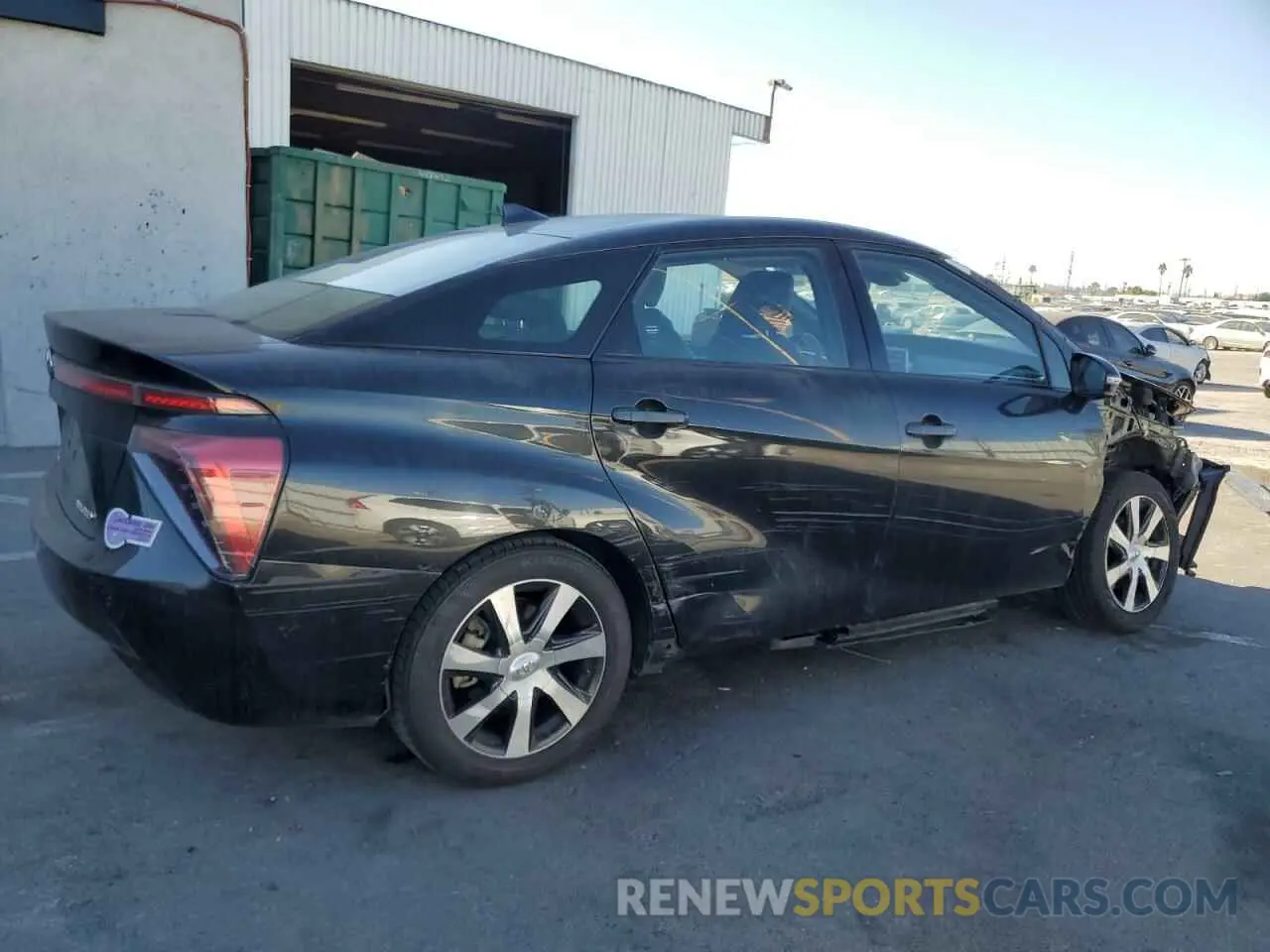 3 fotografías del automóvil dañado JTDBVRBD9KA006147 TOYOTA MIRAI 2019