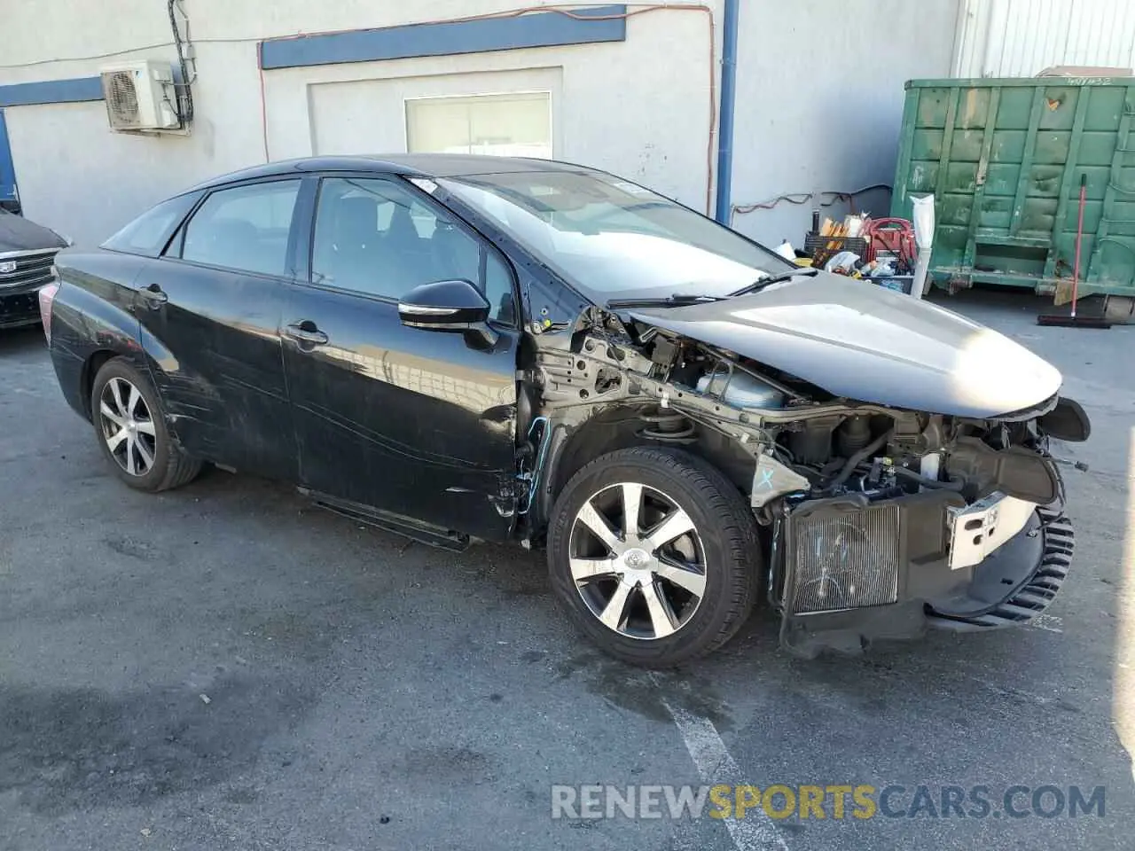 4 fotografías del automóvil dañado JTDBVRBD9KA006147 TOYOTA MIRAI 2019