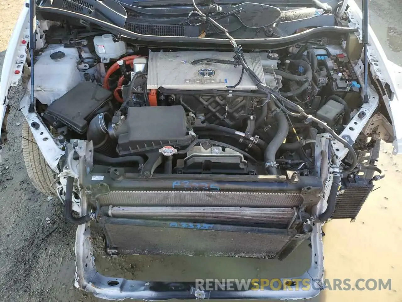 11 fotografías del automóvil dañado JTDBVRBDXKA006934 TOYOTA MIRAI 2019