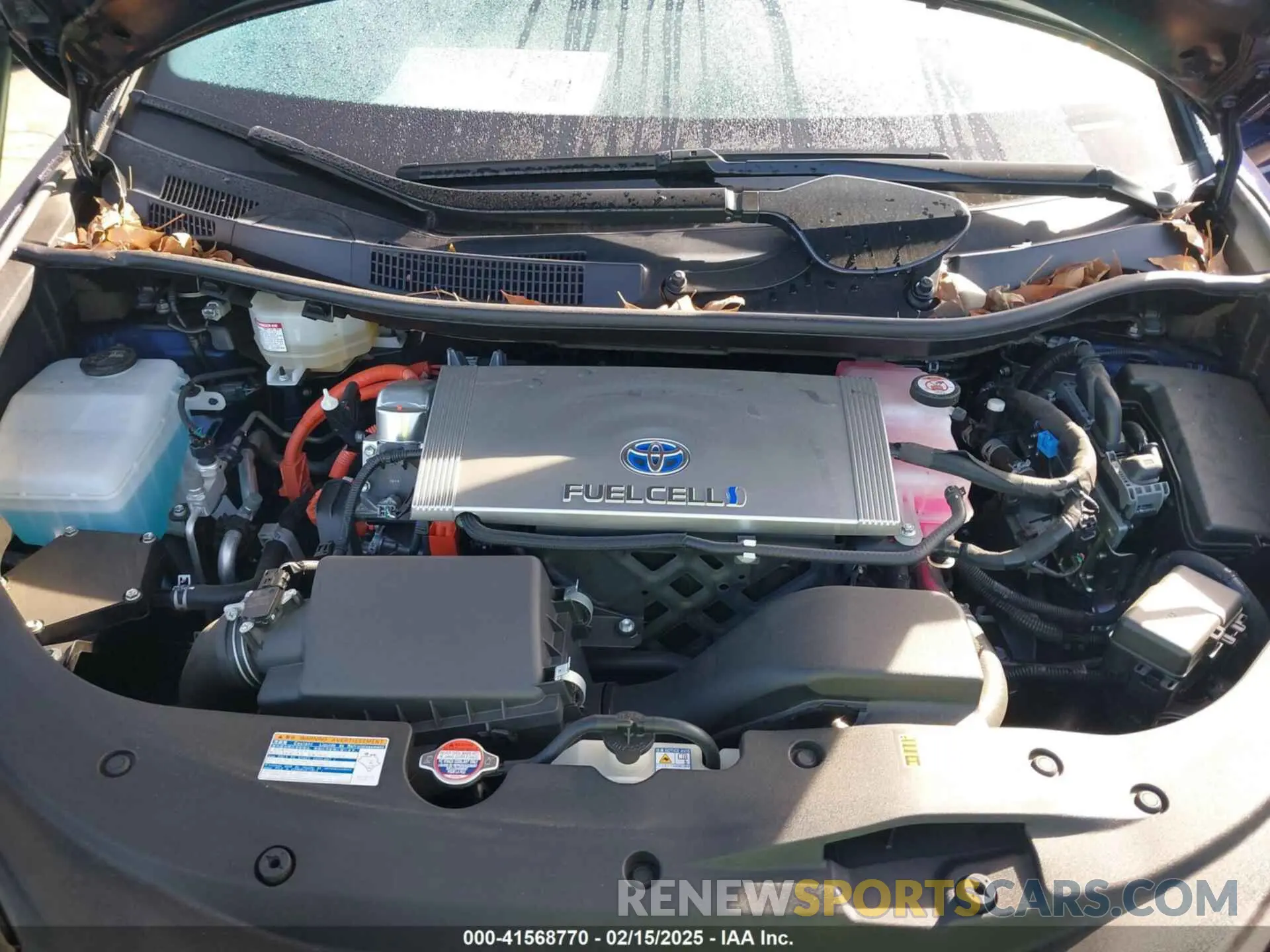 10 fotografías del automóvil dañado JTDBVRBD0LA007947 TOYOTA MIRAI 2020