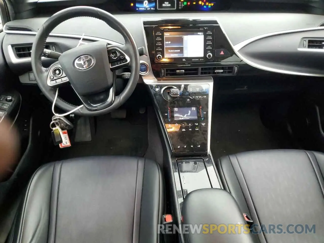 8 fotografías del automóvil dañado JTDBVRBD1LA008122 TOYOTA MIRAI 2020