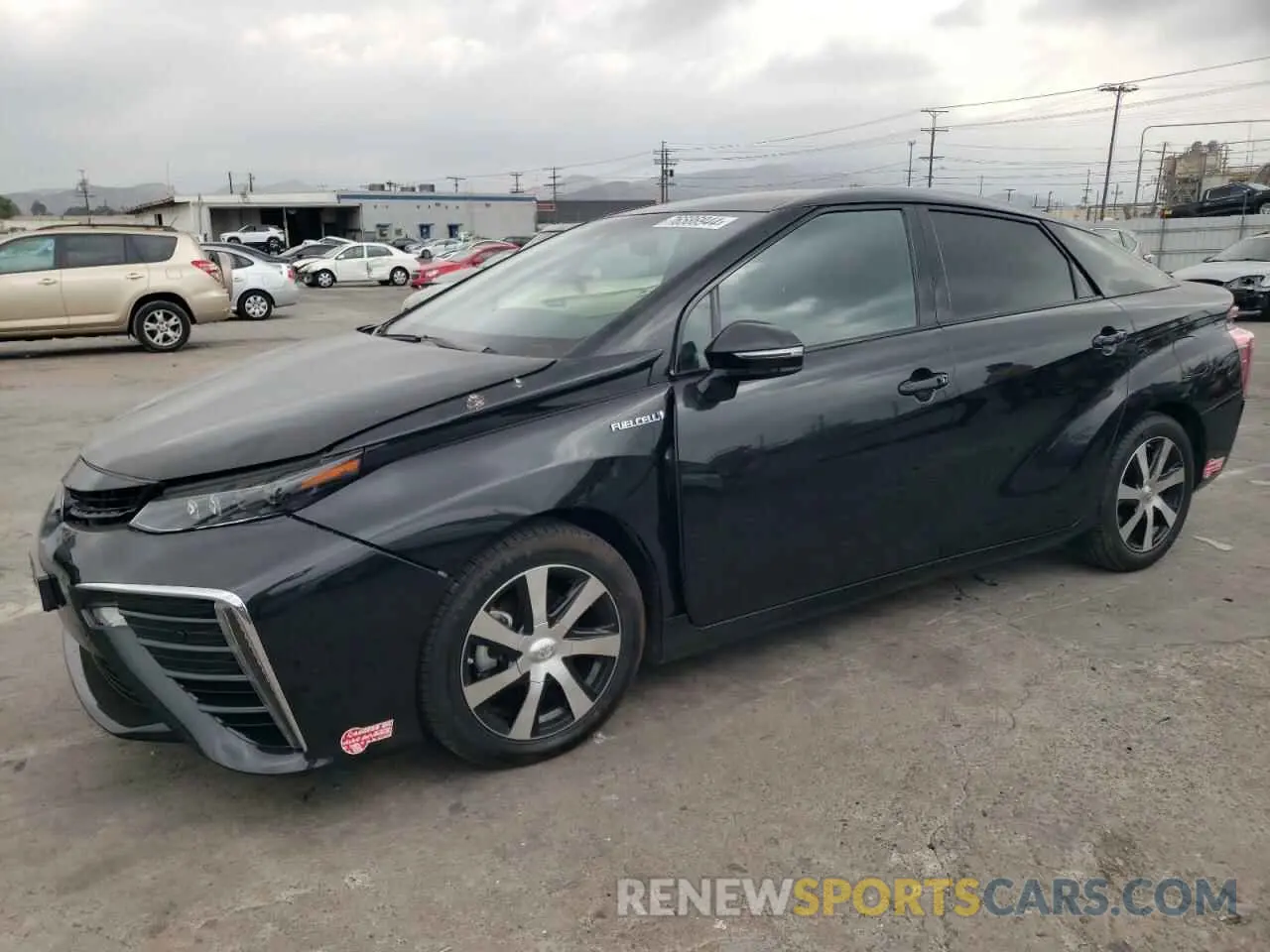 1 fotografías del automóvil dañado JTDBVRBD1LA008248 TOYOTA MIRAI 2020