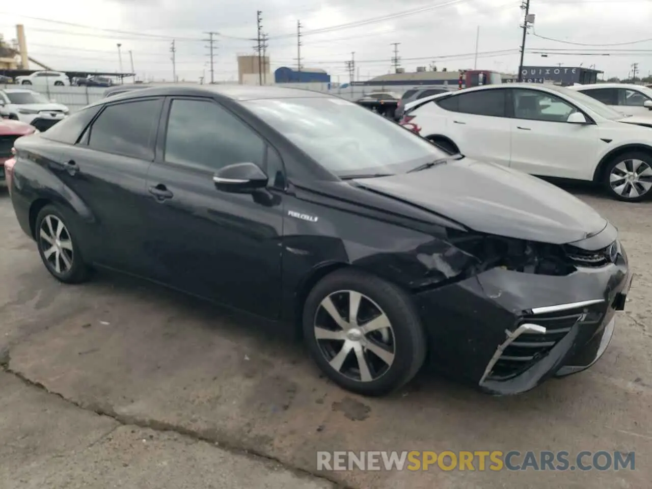 4 fotografías del automóvil dañado JTDBVRBD1LA008248 TOYOTA MIRAI 2020