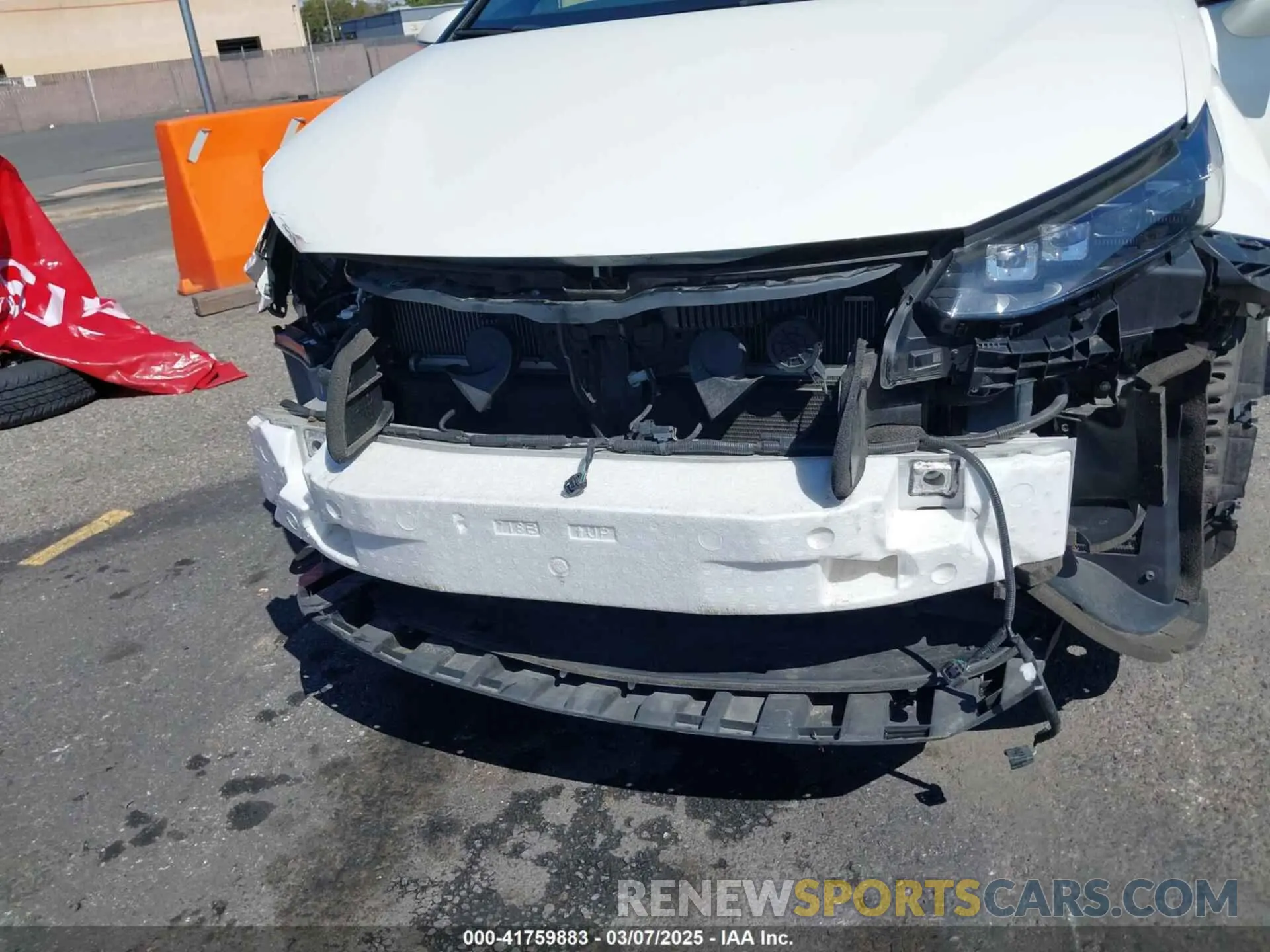 6 fotografías del automóvil dañado JTDBVRBD2LA008212 TOYOTA MIRAI 2020