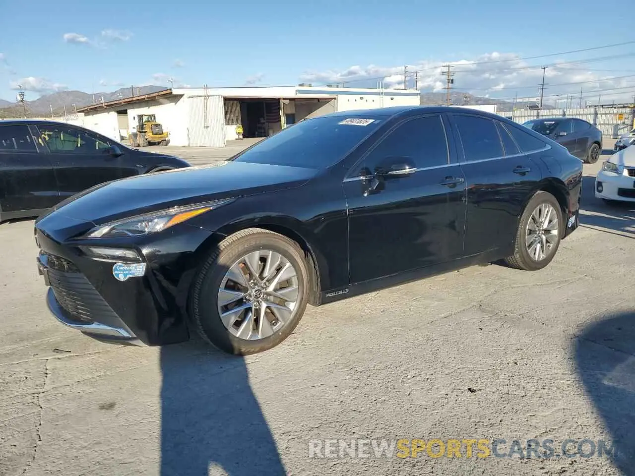 1 fotografías del automóvil dañado JTDAAAAA0MA001406 TOYOTA MIRAI 2021