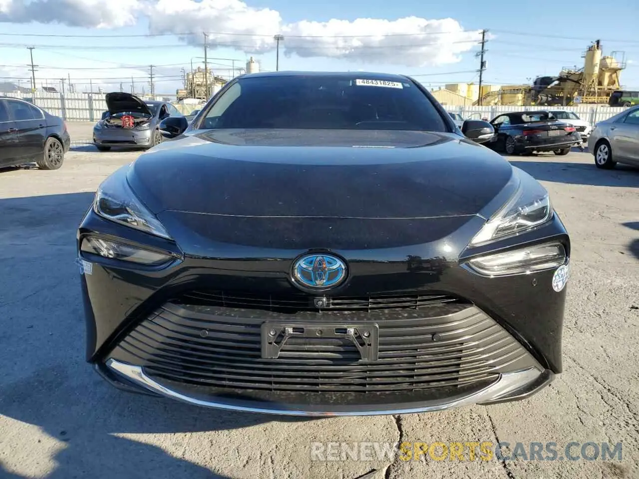 5 fotografías del automóvil dañado JTDAAAAA0MA001406 TOYOTA MIRAI 2021