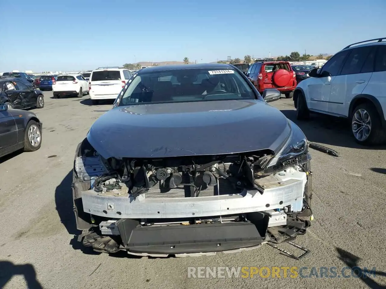 5 fotografías del automóvil dañado JTDAAAAA2MA001908 TOYOTA MIRAI 2021