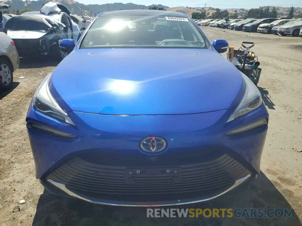 5 fotografías del automóvil dañado JTDAAAAA3MA000542 TOYOTA MIRAI 2021