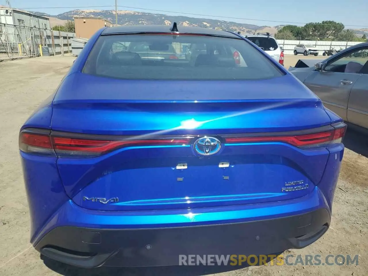 6 fotografías del automóvil dañado JTDAAAAA3MA000542 TOYOTA MIRAI 2021