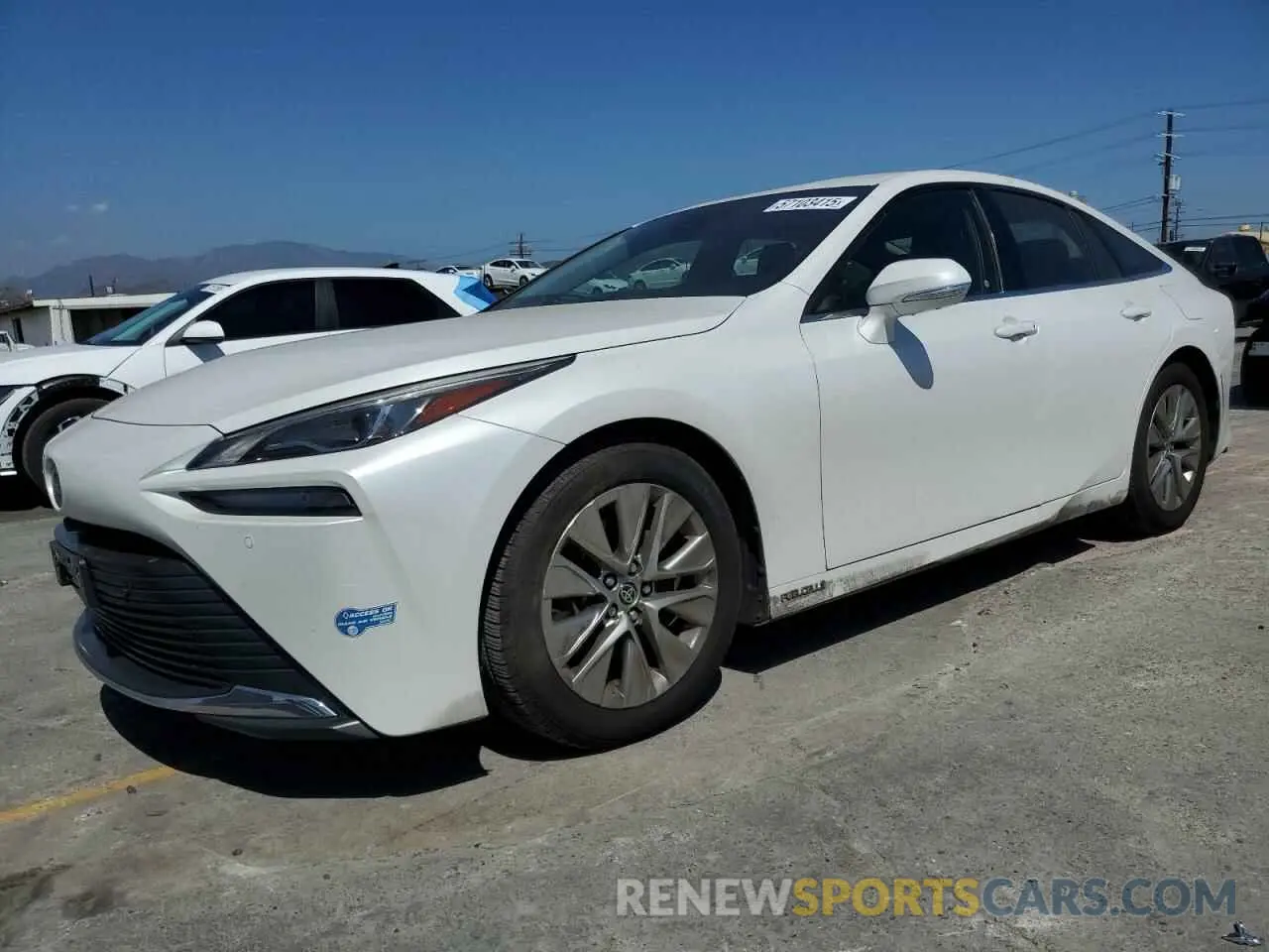 1 fotografías del automóvil dañado JTDAAAAA3MA002422 TOYOTA MIRAI 2021