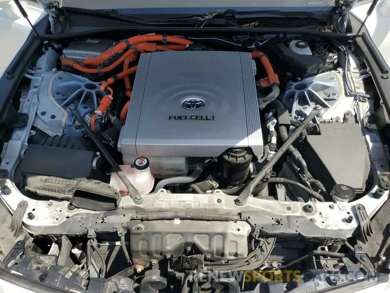 11 fotografías del automóvil dañado JTDAAAAA3MA002422 TOYOTA MIRAI 2021