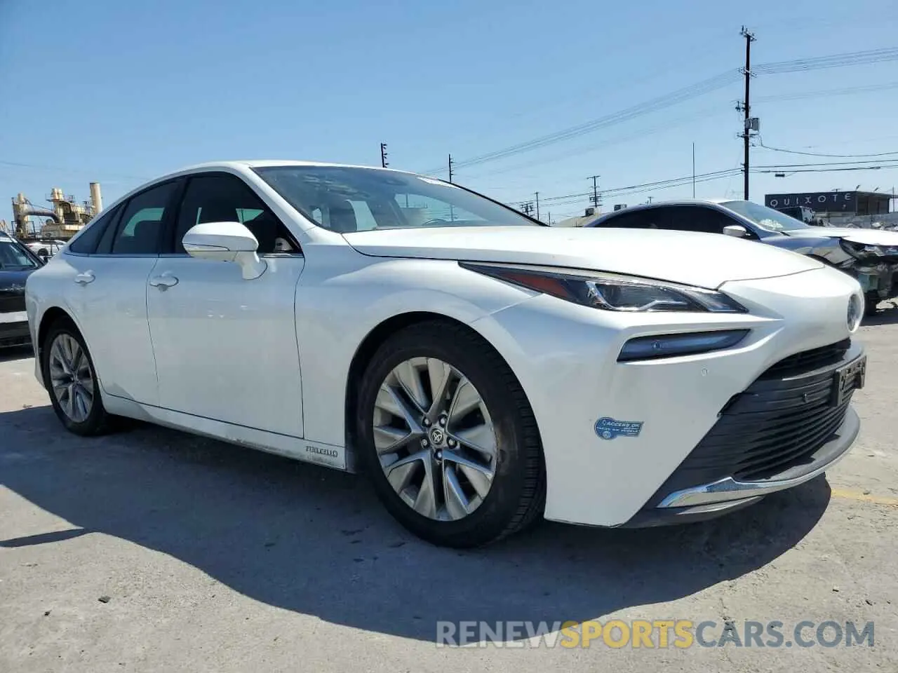 4 fotografías del automóvil dañado JTDAAAAA3MA002422 TOYOTA MIRAI 2021