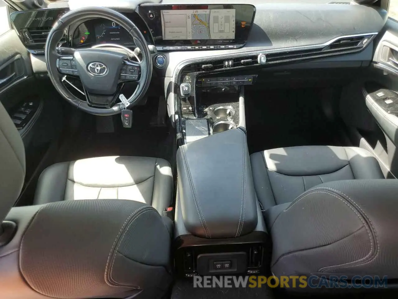 8 fotografías del automóvil dañado JTDAAAAA3MA002422 TOYOTA MIRAI 2021
