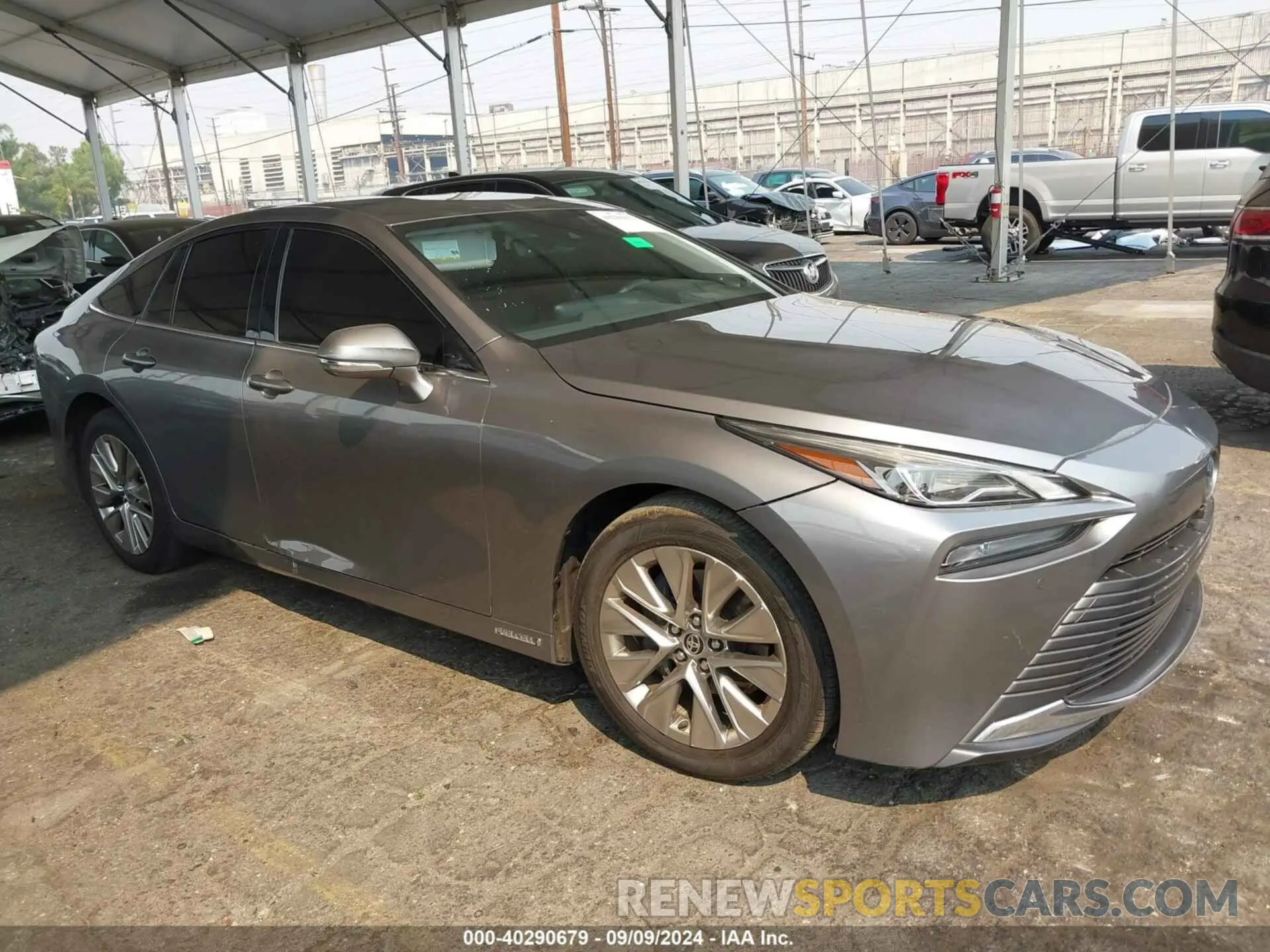 1 fotografías del automóvil dañado JTDAAAAA4MA000887 TOYOTA MIRAI 2021