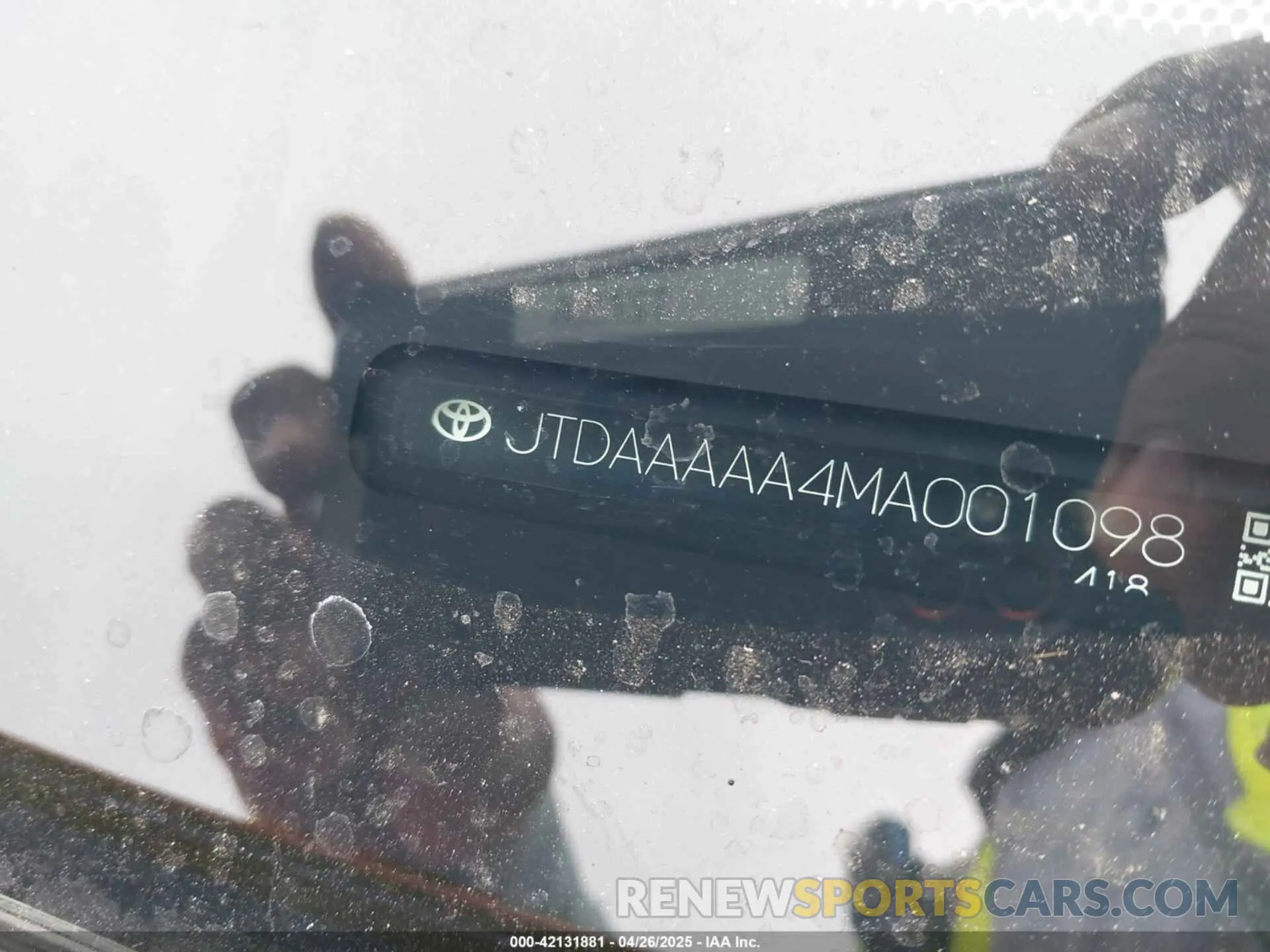 9 fotografías del automóvil dañado JTDAAAAA4MA001098 TOYOTA MIRAI 2021