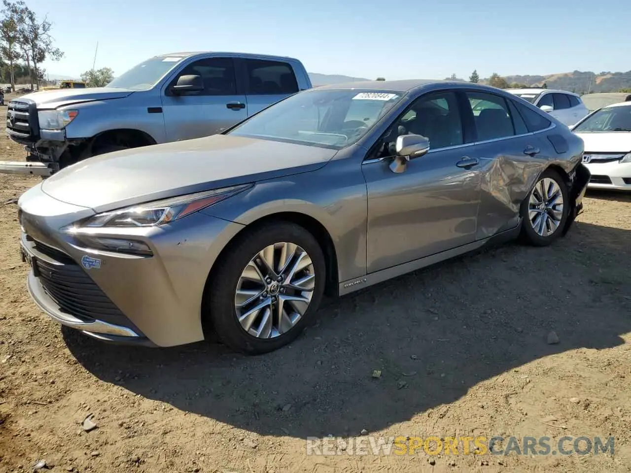 1 fotografías del automóvil dañado JTDAAAAA7MA003203 TOYOTA MIRAI 2021