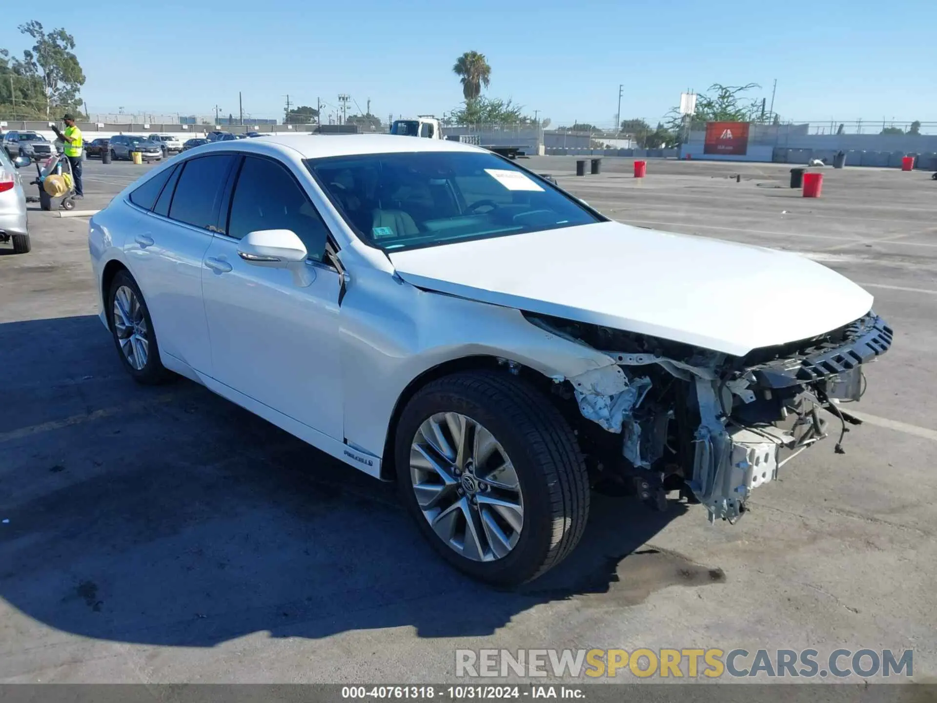 1 fotografías del automóvil dañado JTDAAAAA7MA003248 TOYOTA MIRAI 2021