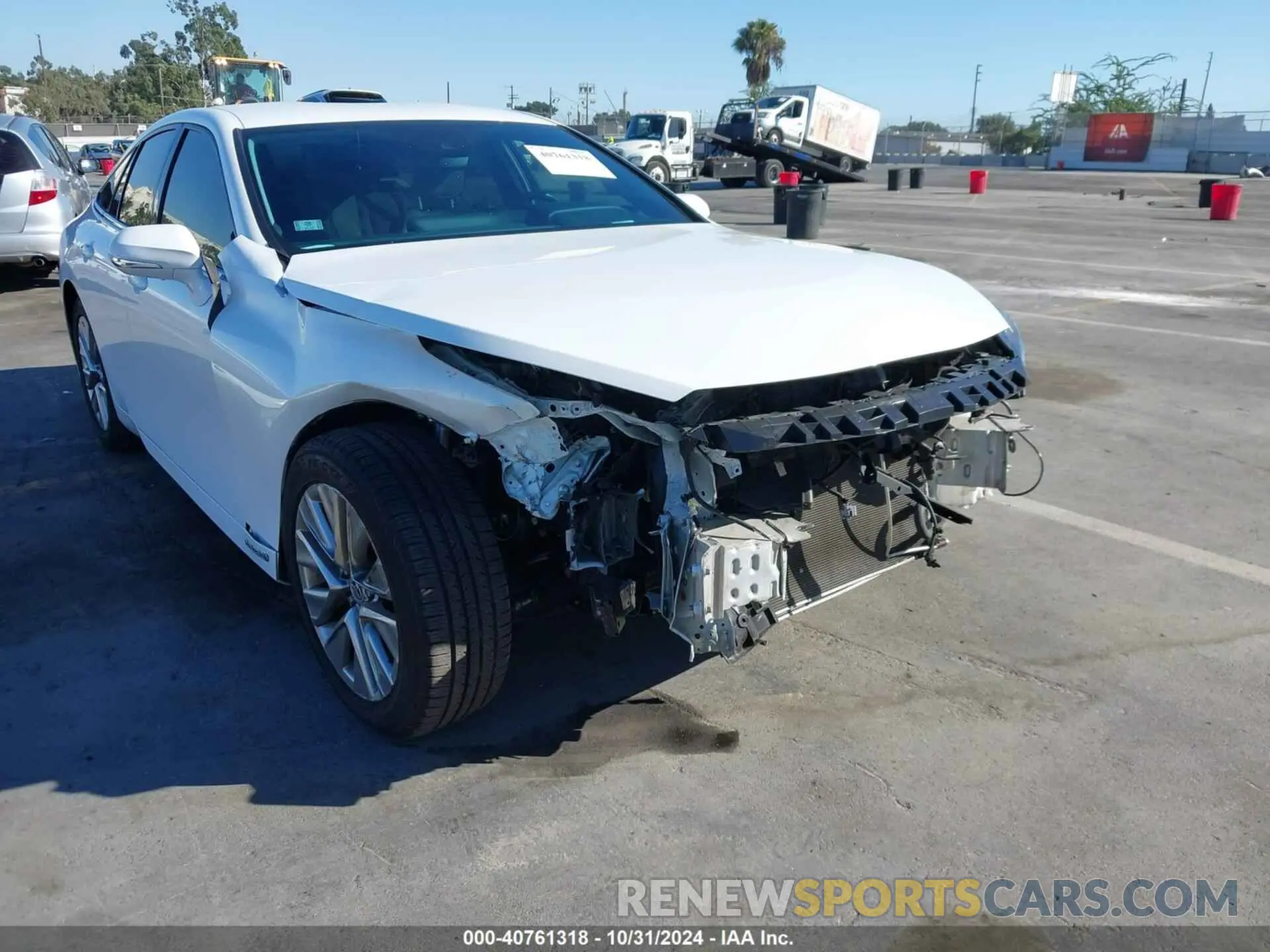 6 fotografías del automóvil dañado JTDAAAAA7MA003248 TOYOTA MIRAI 2021