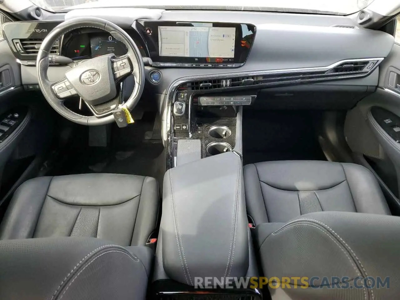8 fotografías del automóvil dañado JTDAAAAA9MA003624 TOYOTA MIRAI 2021