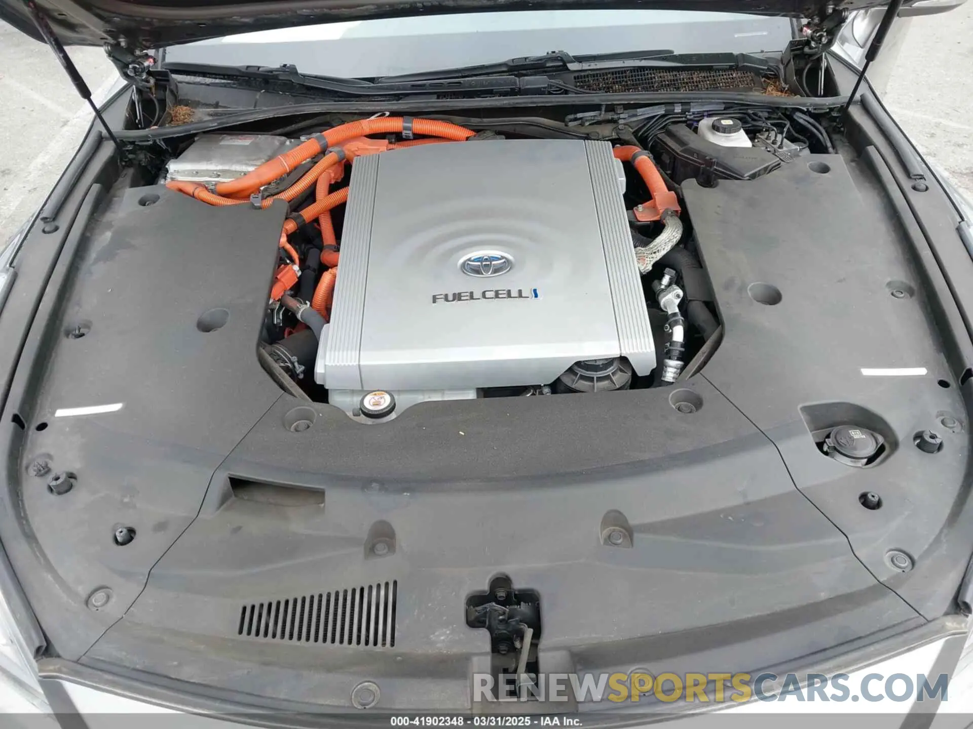 10 fotografías del automóvil dañado JTDAAAAA0NA004985 TOYOTA MIRAI 2022