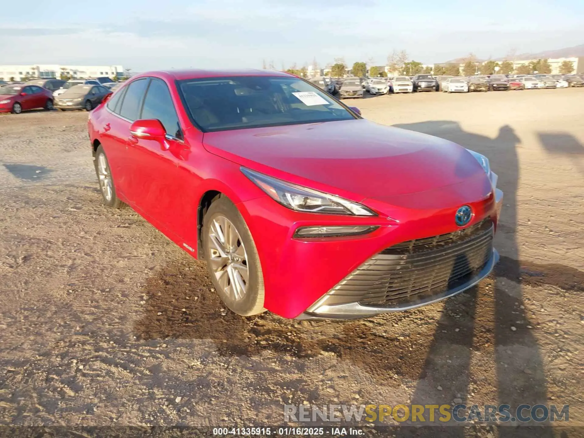 1 fotografías del automóvil dañado JTDAAAAA2NA004177 TOYOTA MIRAI 2022
