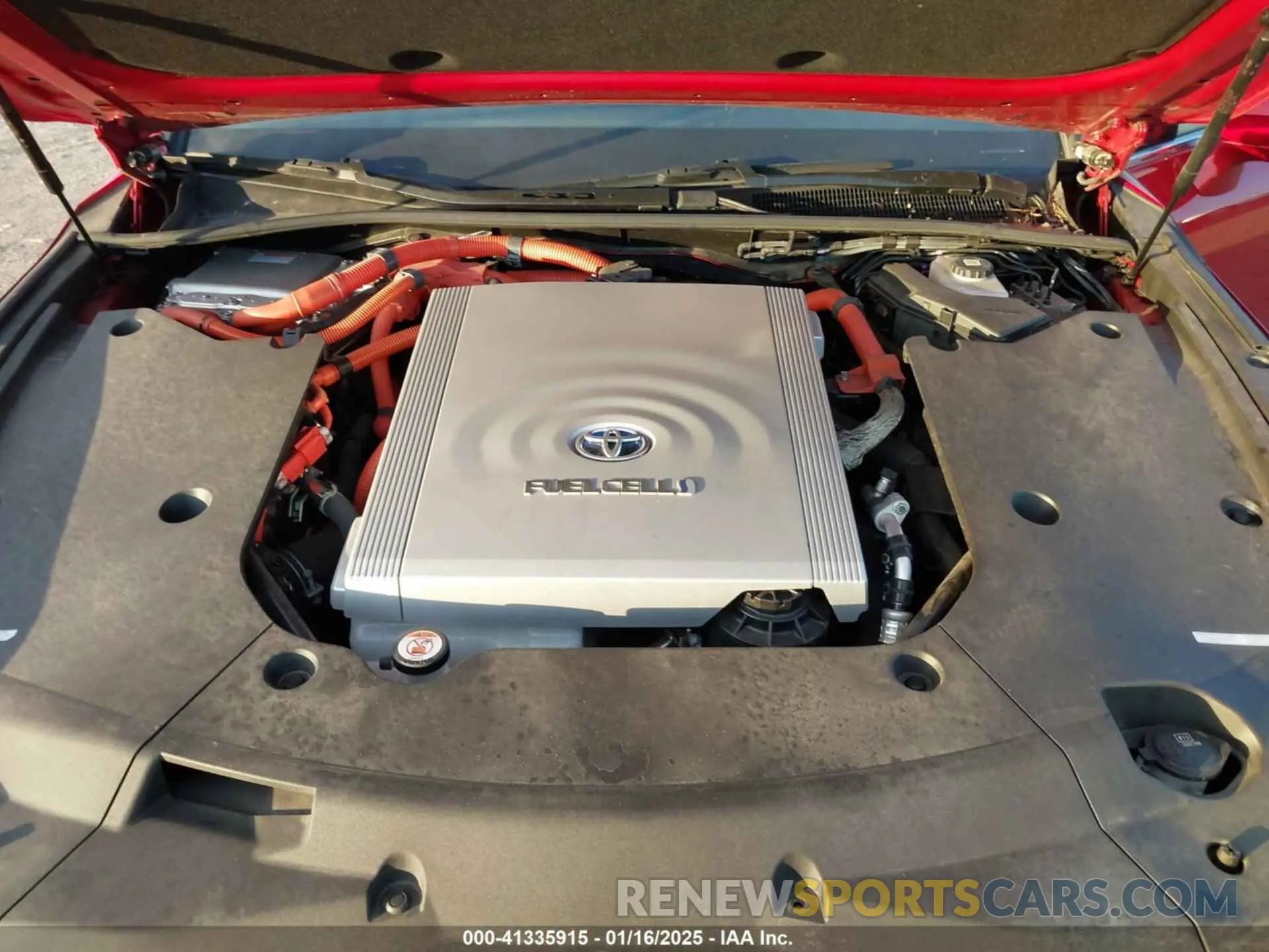 10 fotografías del automóvil dañado JTDAAAAA2NA004177 TOYOTA MIRAI 2022