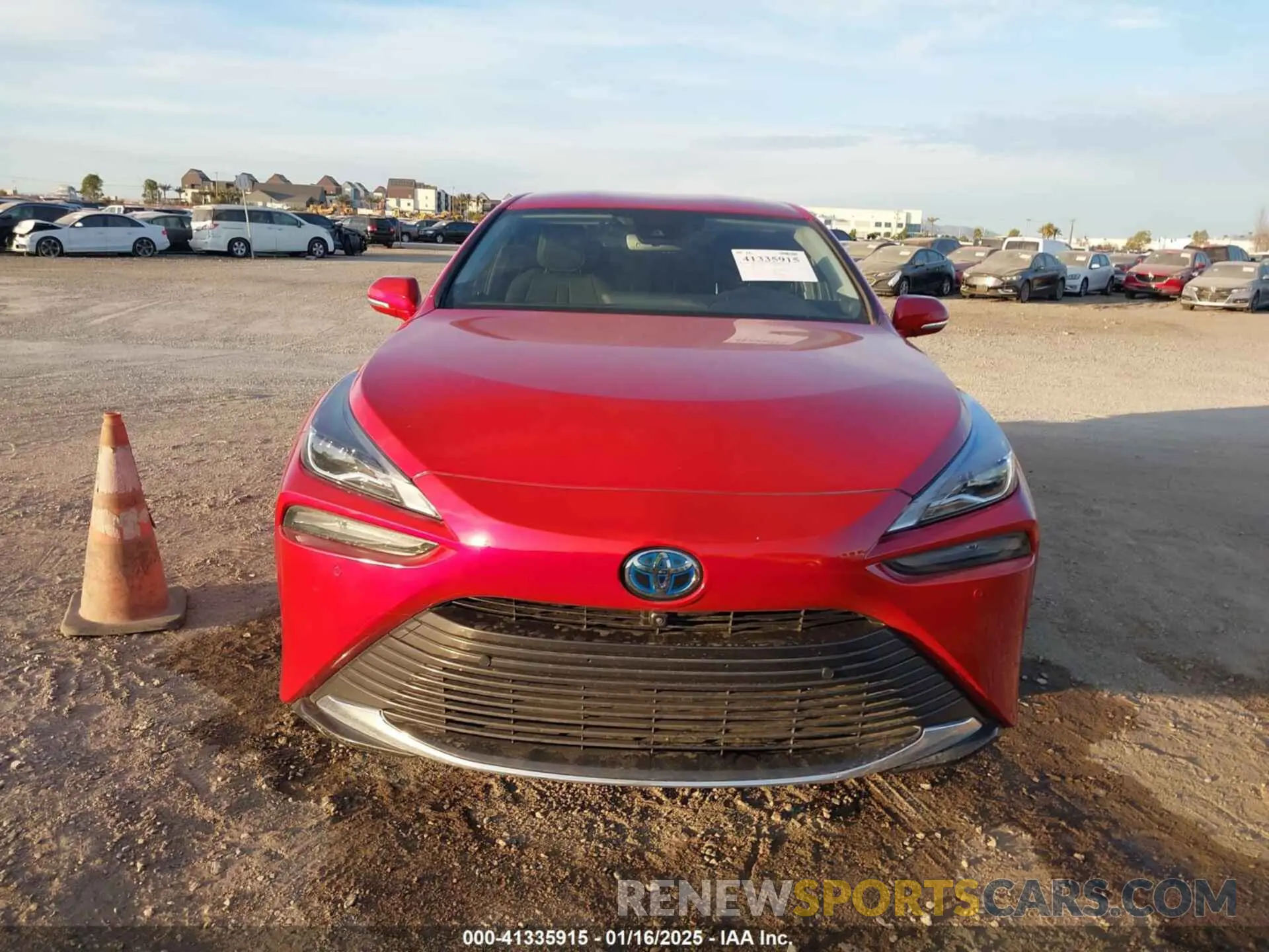 13 fotografías del automóvil dañado JTDAAAAA2NA004177 TOYOTA MIRAI 2022