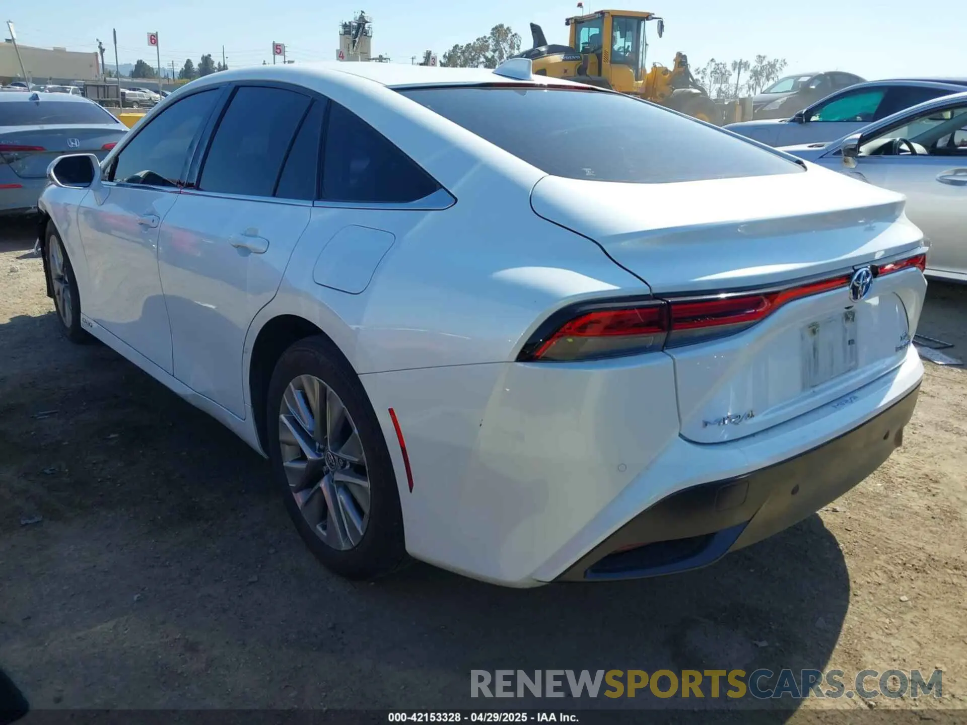 3 fotografías del automóvil dañado JTDAAAAA3NA006584 TOYOTA MIRAI 2022