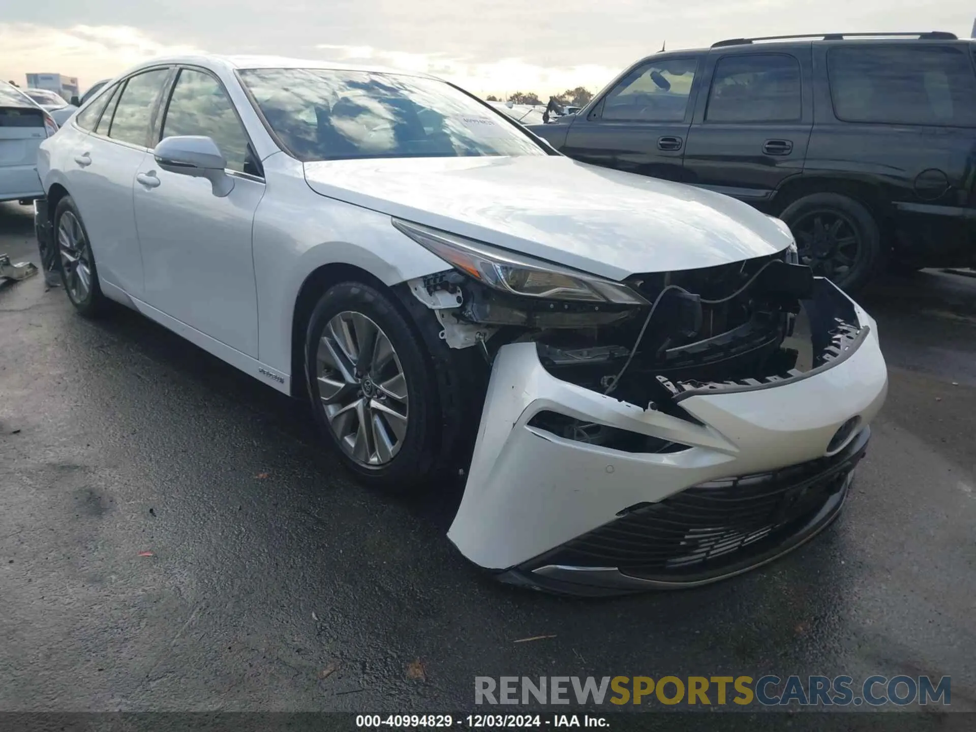 1 fotografías del automóvil dañado JTDAAAAA3NA006598 TOYOTA MIRAI 2022