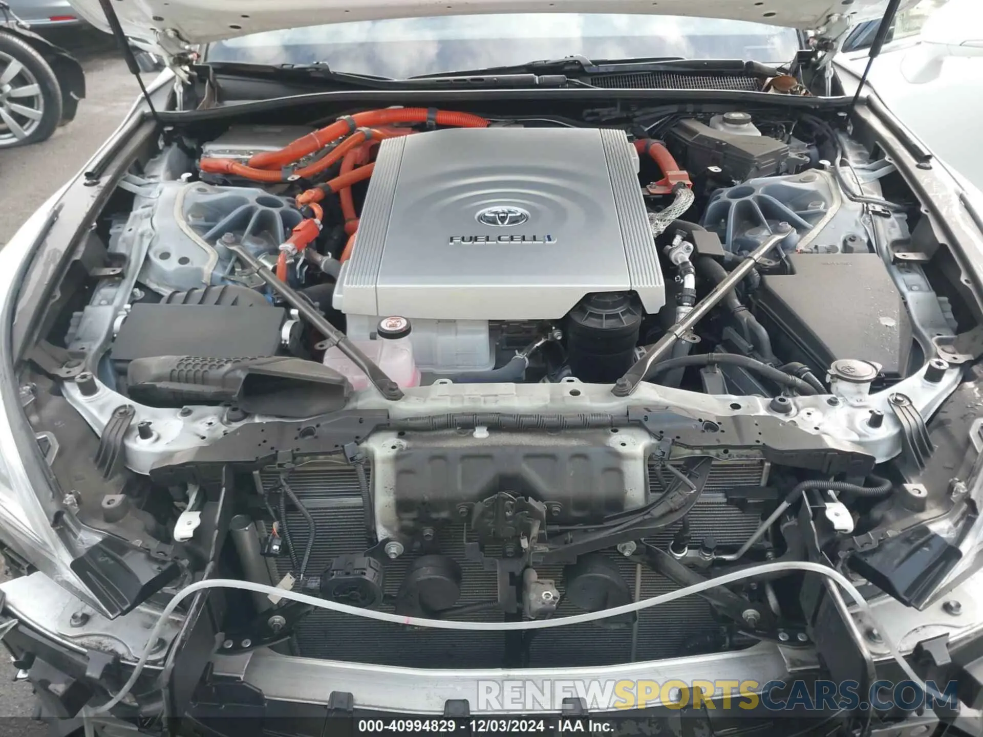 10 fotografías del automóvil dañado JTDAAAAA3NA006598 TOYOTA MIRAI 2022