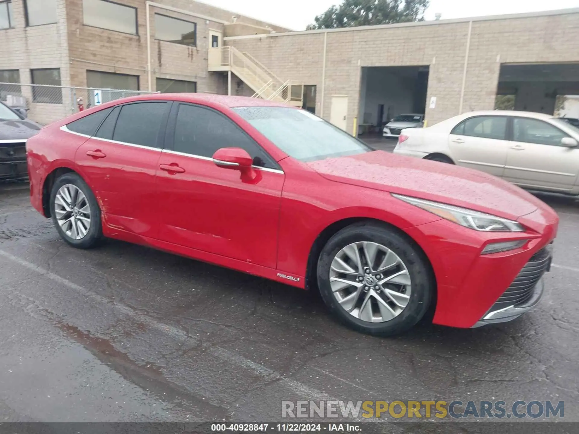 1 fotografías del automóvil dañado JTDAAAAA8NA006743 TOYOTA MIRAI 2022