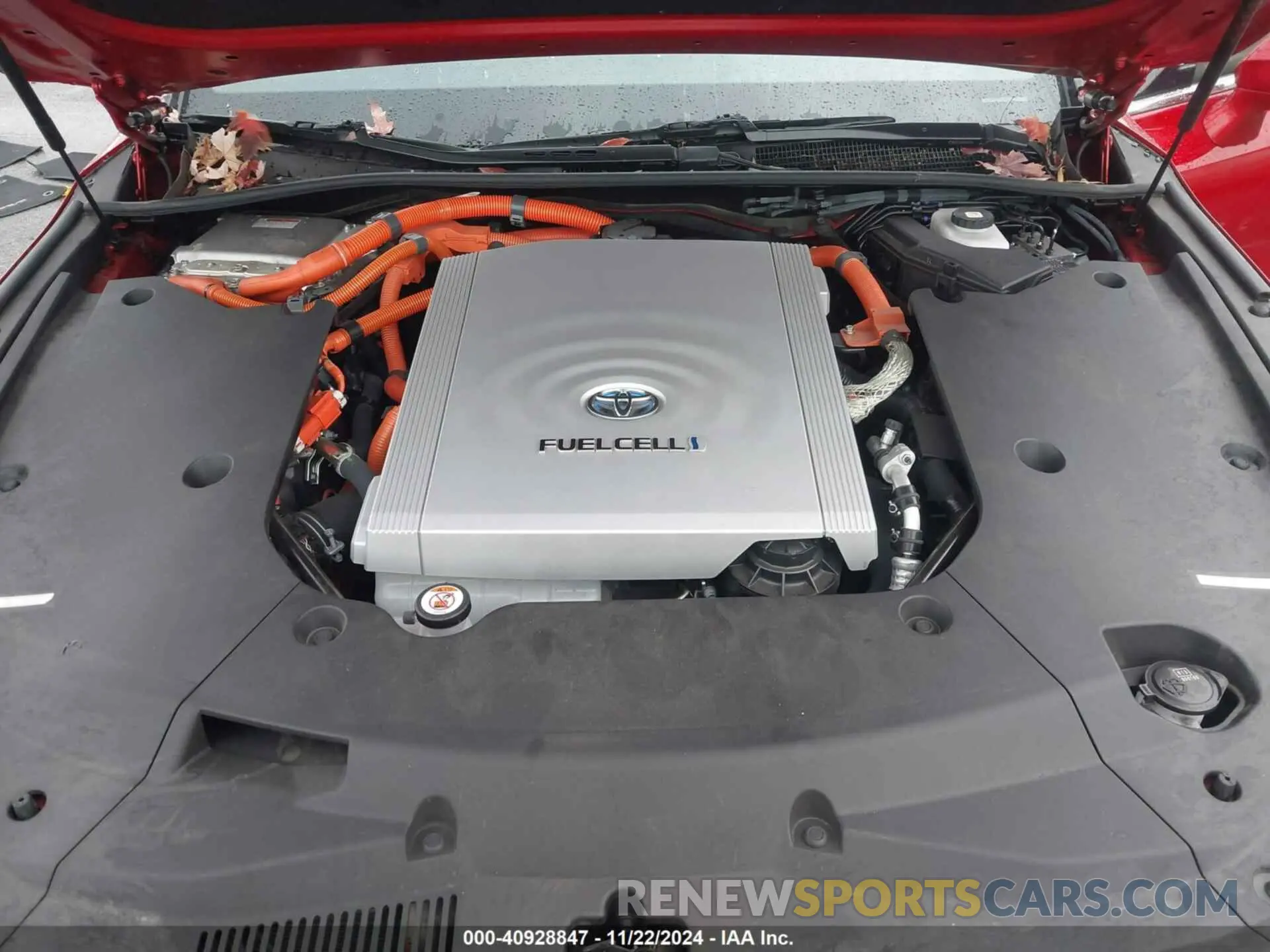 10 fotografías del automóvil dañado JTDAAAAA8NA006743 TOYOTA MIRAI 2022