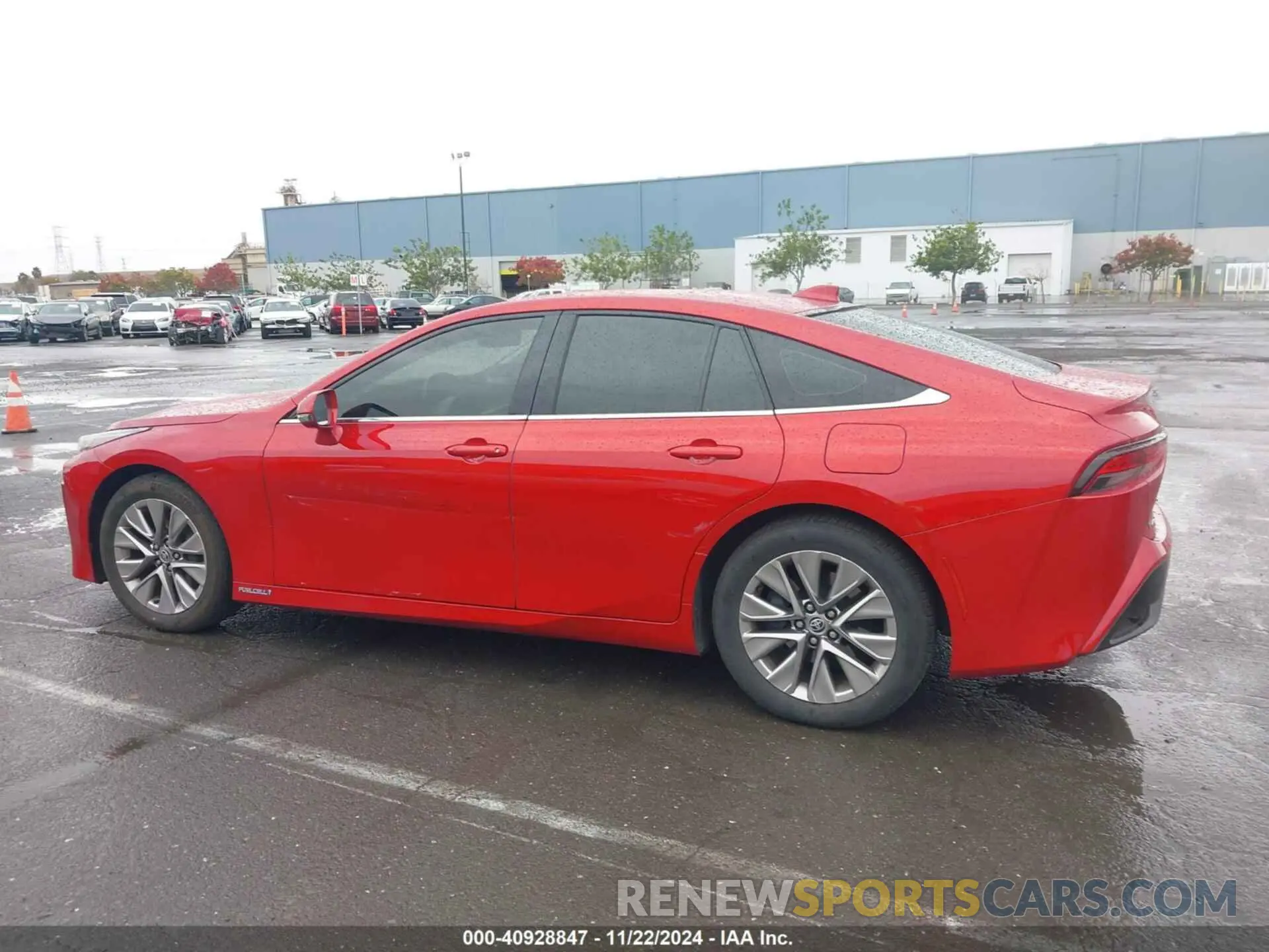 14 fotografías del automóvil dañado JTDAAAAA8NA006743 TOYOTA MIRAI 2022