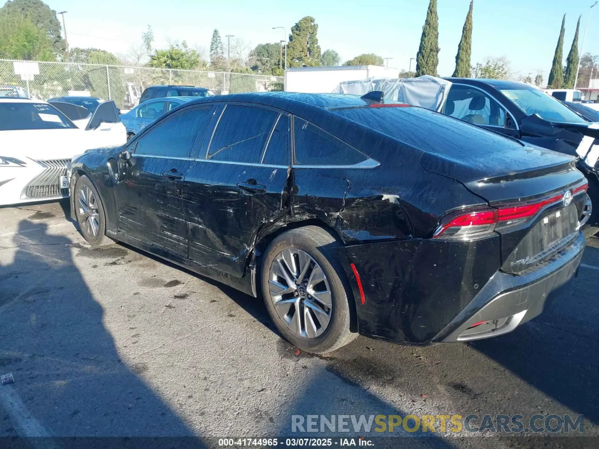 14 fotografías del automóvil dañado JTDAAAAA9NA007013 TOYOTA MIRAI 2022