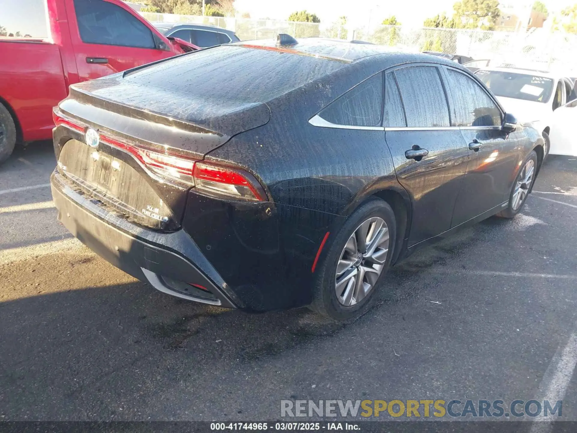 4 fotografías del automóvil dañado JTDAAAAA9NA007013 TOYOTA MIRAI 2022