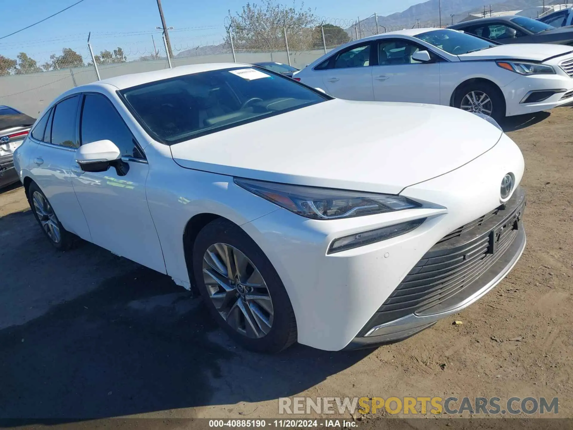 1 fotografías del automóvil dañado JTDAAAAA0PA008943 TOYOTA MIRAI 2023