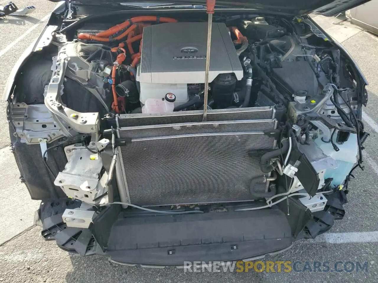 11 fotografías del automóvil dañado JTDAAAAA0PA009249 TOYOTA MIRAI 2023