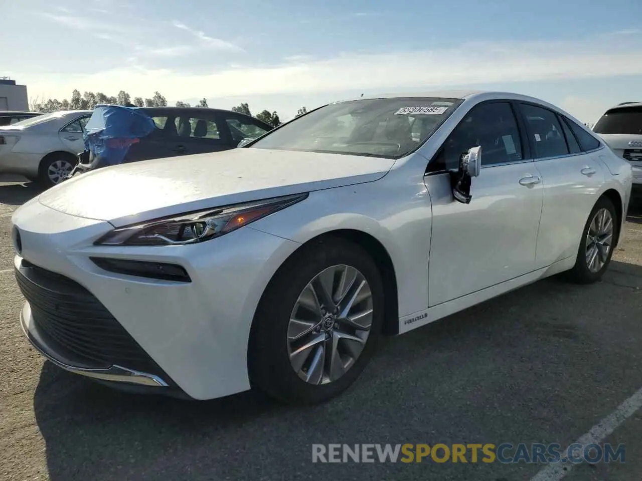 1 fotografías del automóvil dañado JTDAAAAA0PA011292 TOYOTA MIRAI 2023