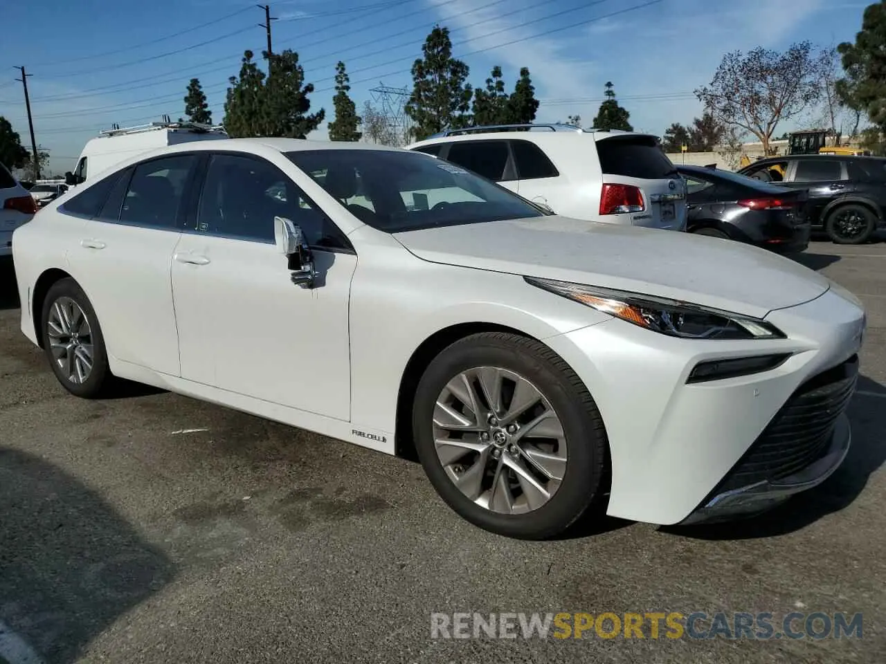 4 fotografías del automóvil dañado JTDAAAAA0PA011292 TOYOTA MIRAI 2023