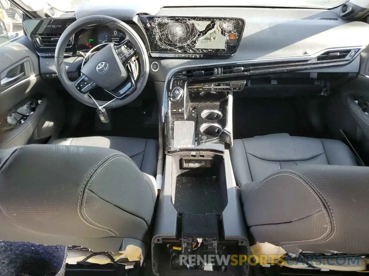 8 fotografías del automóvil dañado JTDAAAAA0PA011292 TOYOTA MIRAI 2023