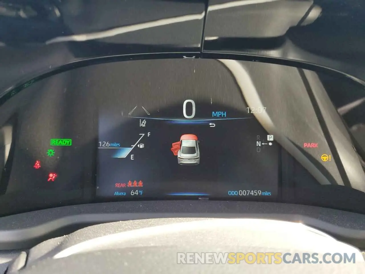 9 fotografías del automóvil dañado JTDAAAAA0PA011292 TOYOTA MIRAI 2023