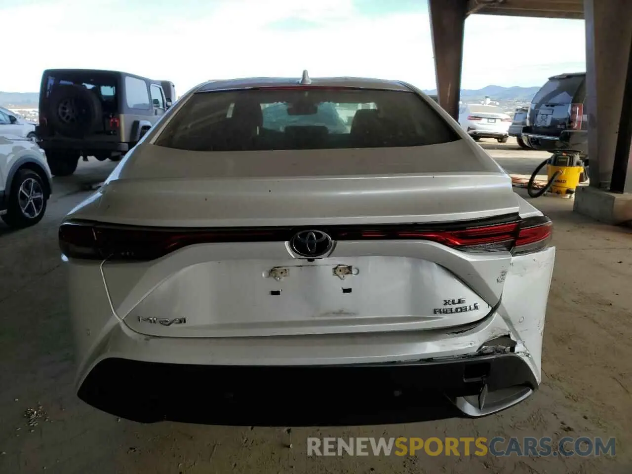6 fotografías del automóvil dañado JTDAAAAA1PA007767 TOYOTA MIRAI 2023