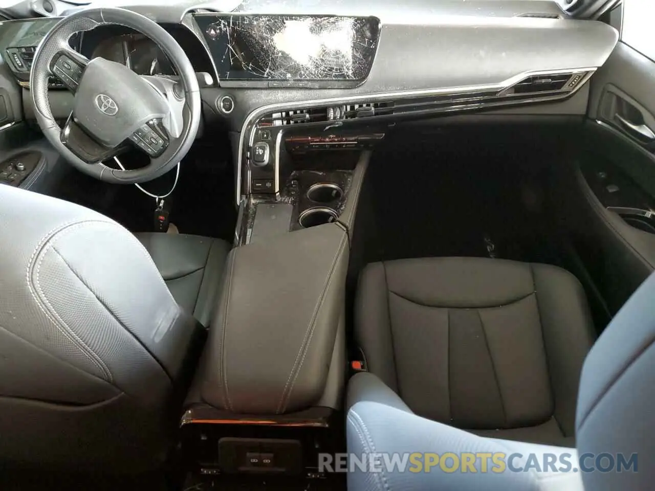 8 fotografías del automóvil dañado JTDAAAAA1PA007767 TOYOTA MIRAI 2023