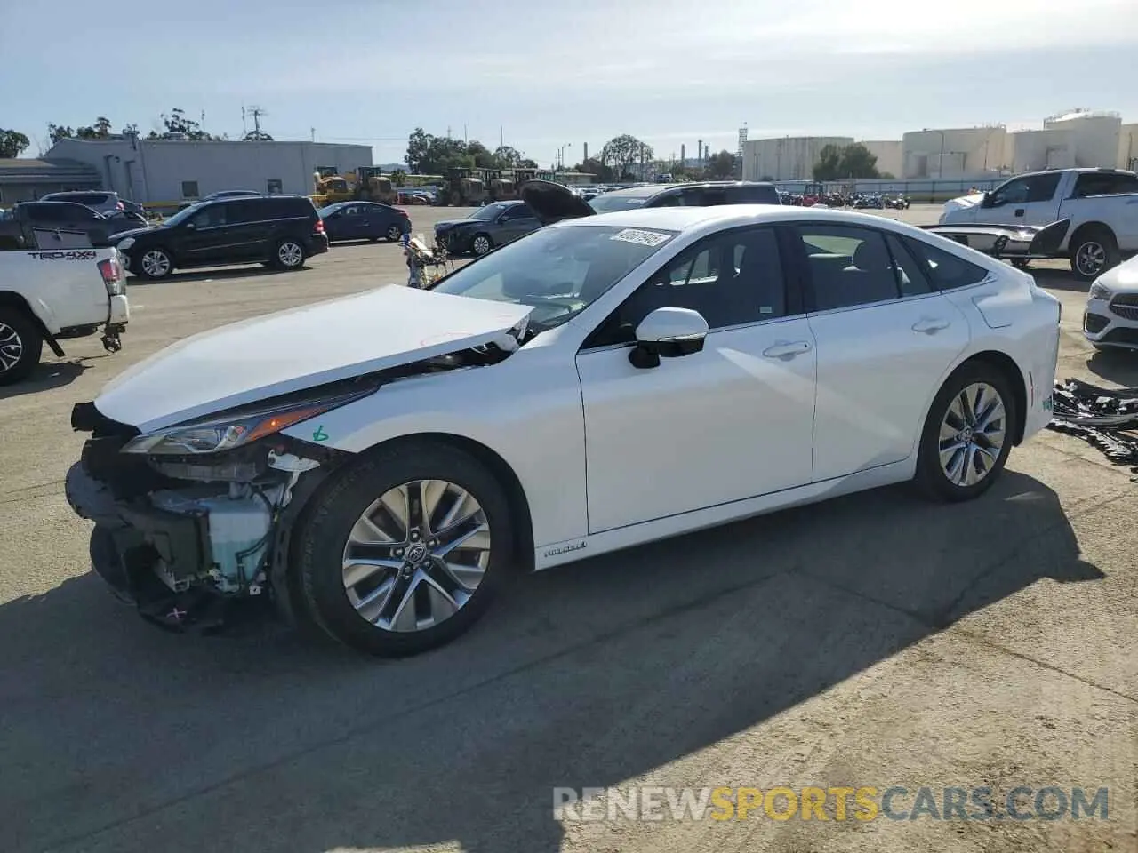 1 fotografías del automóvil dañado JTDAAAAA1PA010569 TOYOTA MIRAI 2023