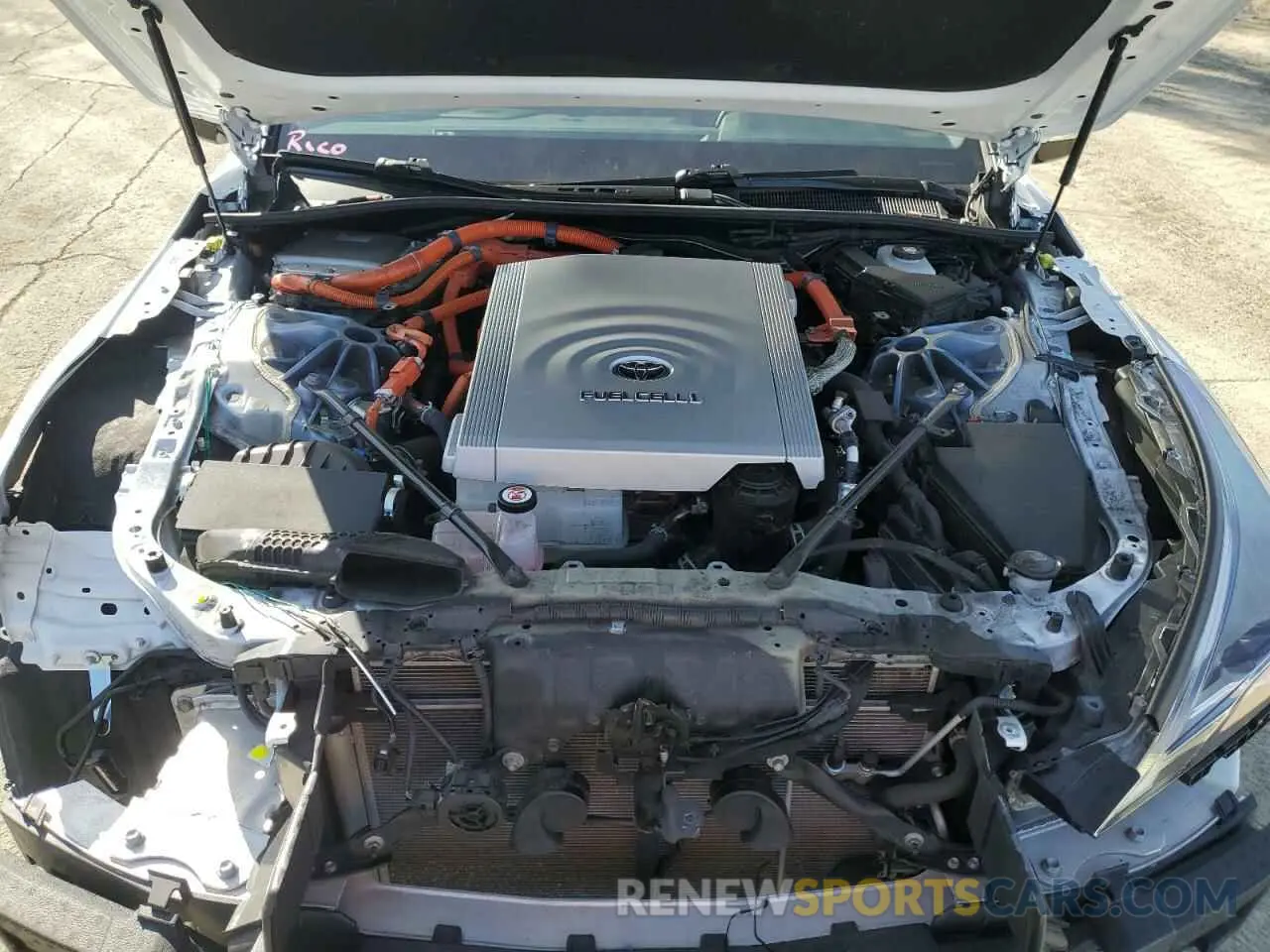 11 fotografías del automóvil dañado JTDAAAAA1PA010569 TOYOTA MIRAI 2023