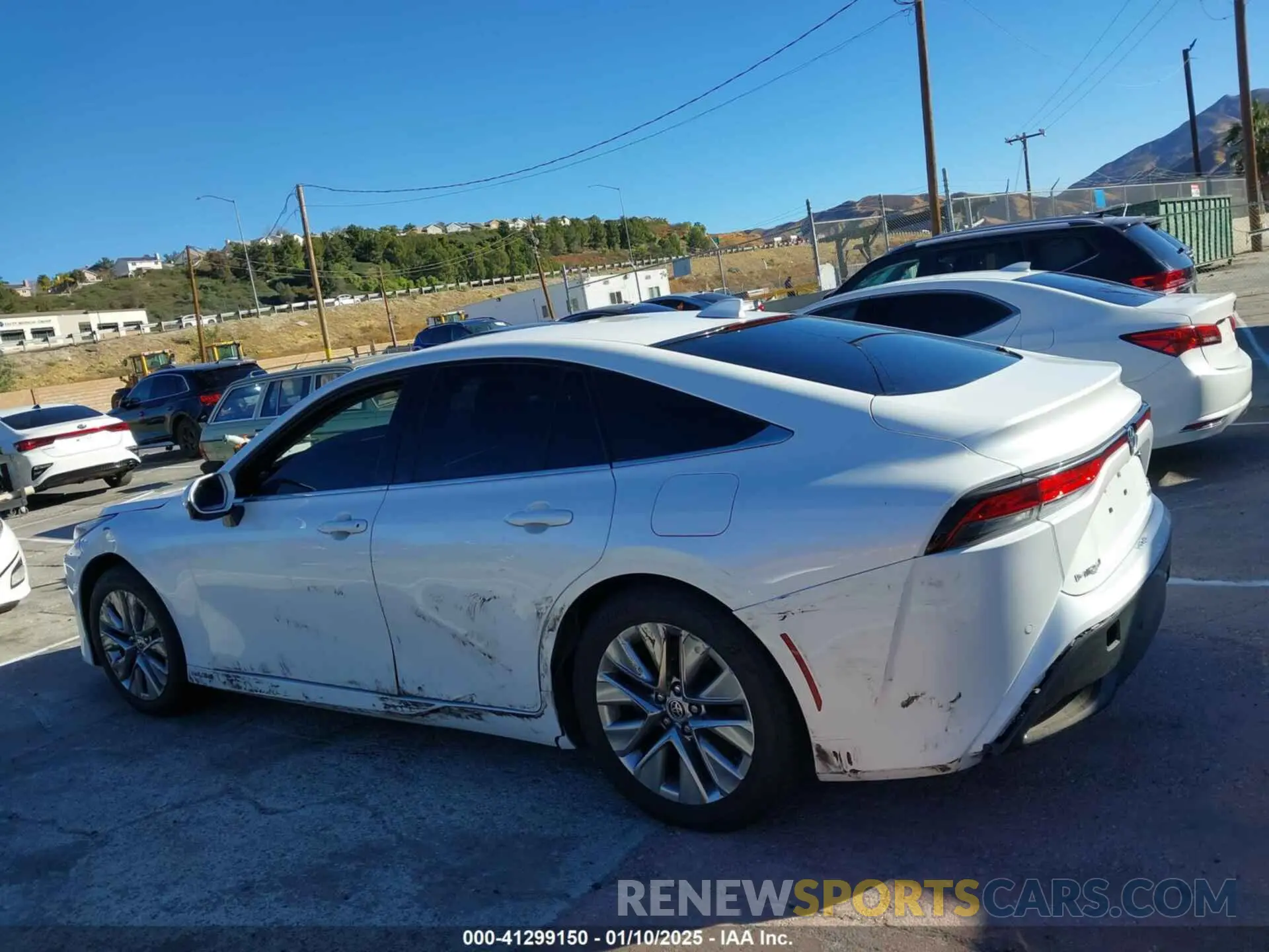 14 fotografías del automóvil dañado JTDAAAAA2PA007924 TOYOTA MIRAI 2023